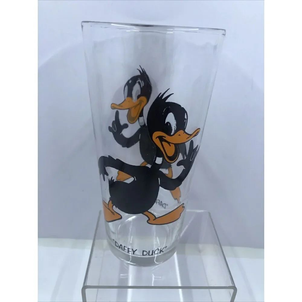 Pepsi Collector Glass Looney Tunes 1973 DAFFY DUCK Vintage
